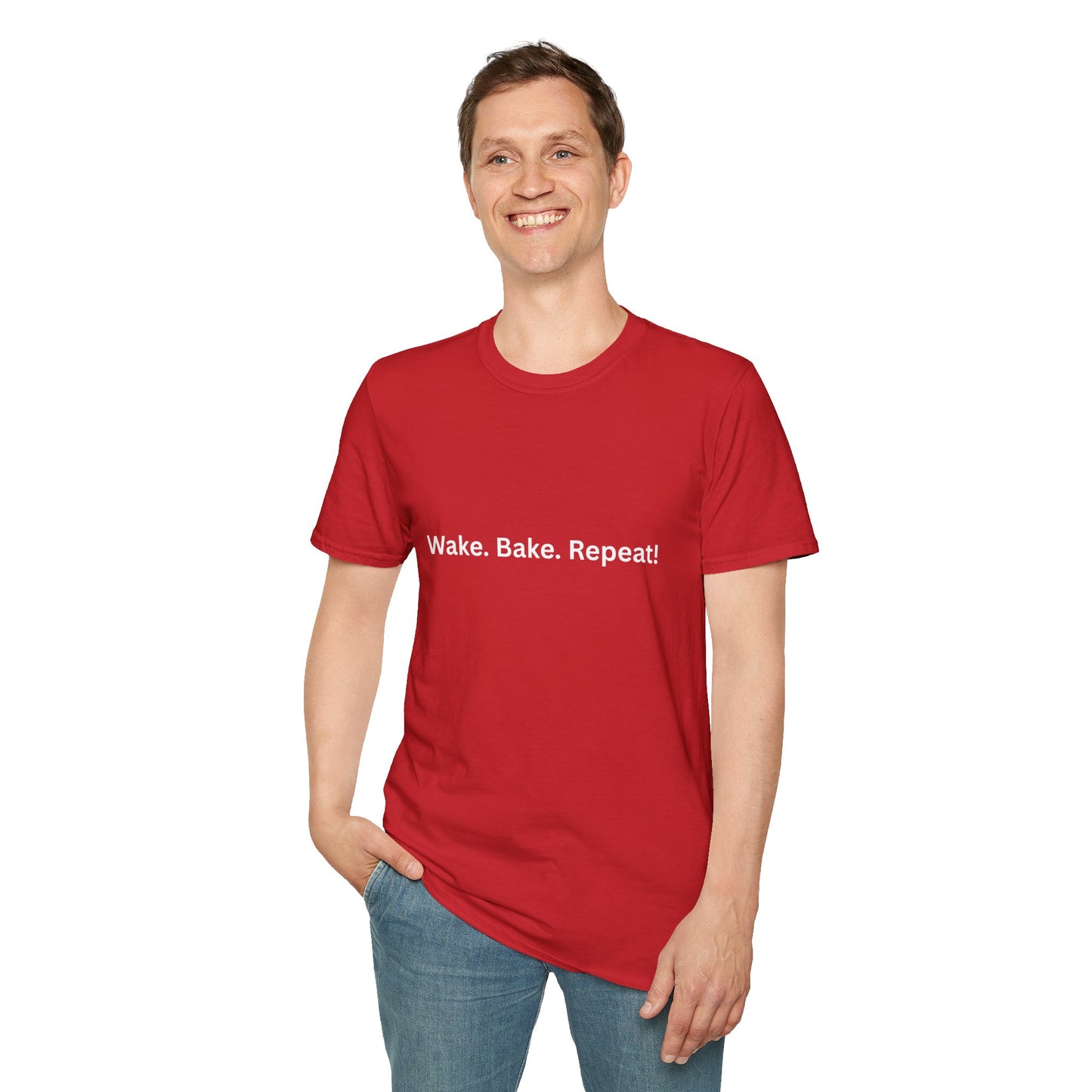 "Wake. Bake. Repeat!" T-Shirt