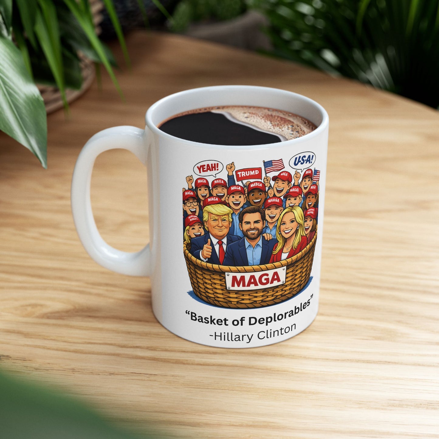 Basket of Deplorables Mug (11oz or 15oz)
