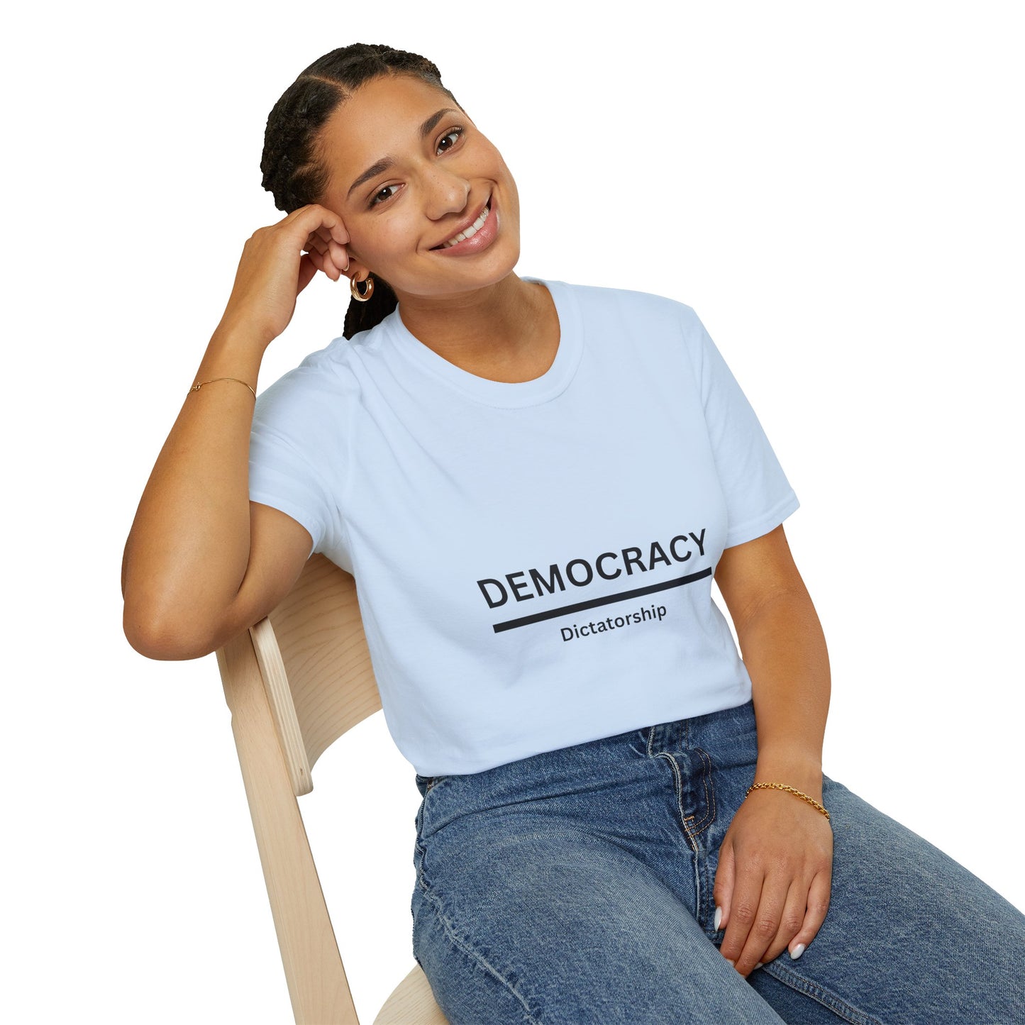 DEMOCRACY Over Dictatorship T-shirt