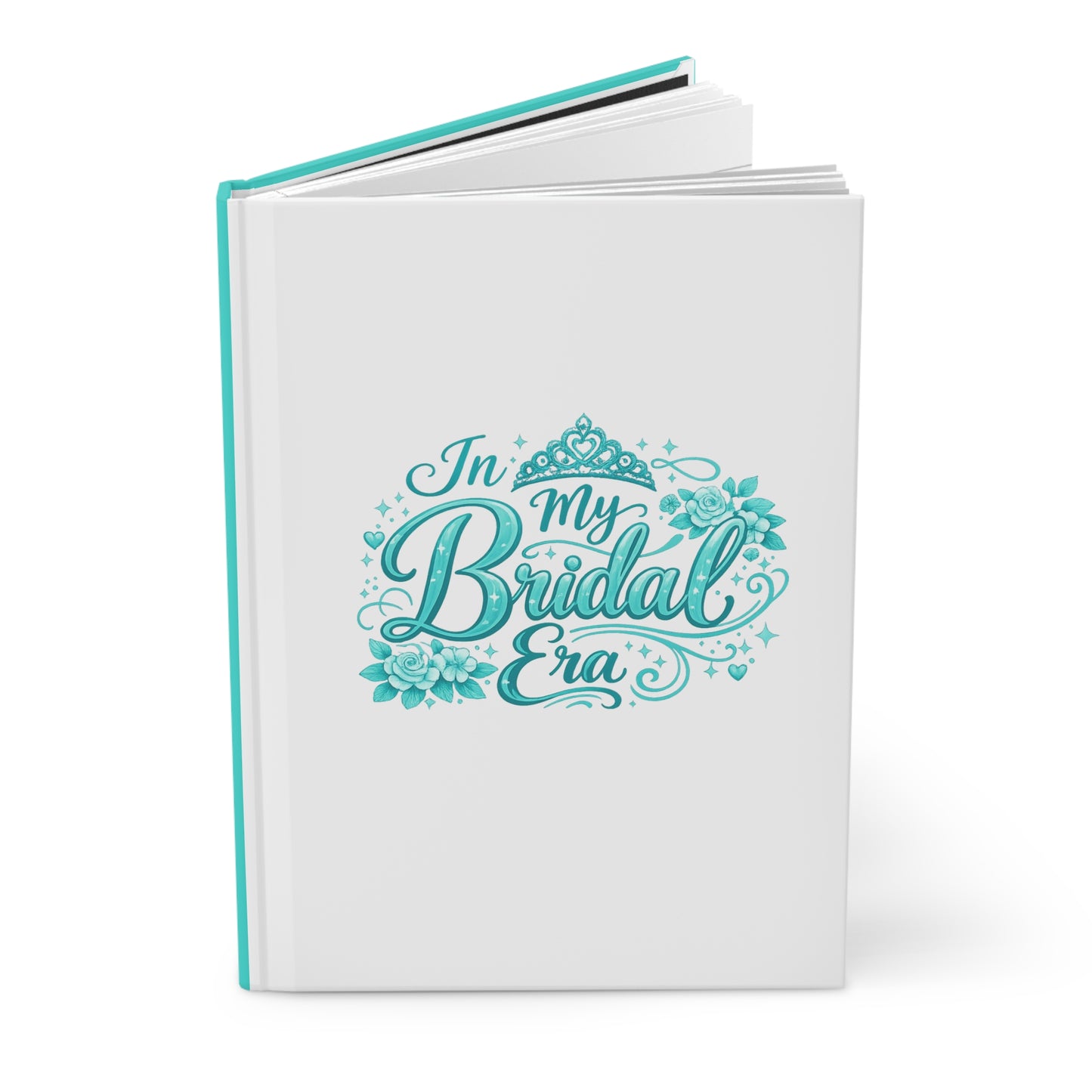 In My Bridal Era Teal Hardcover Journal