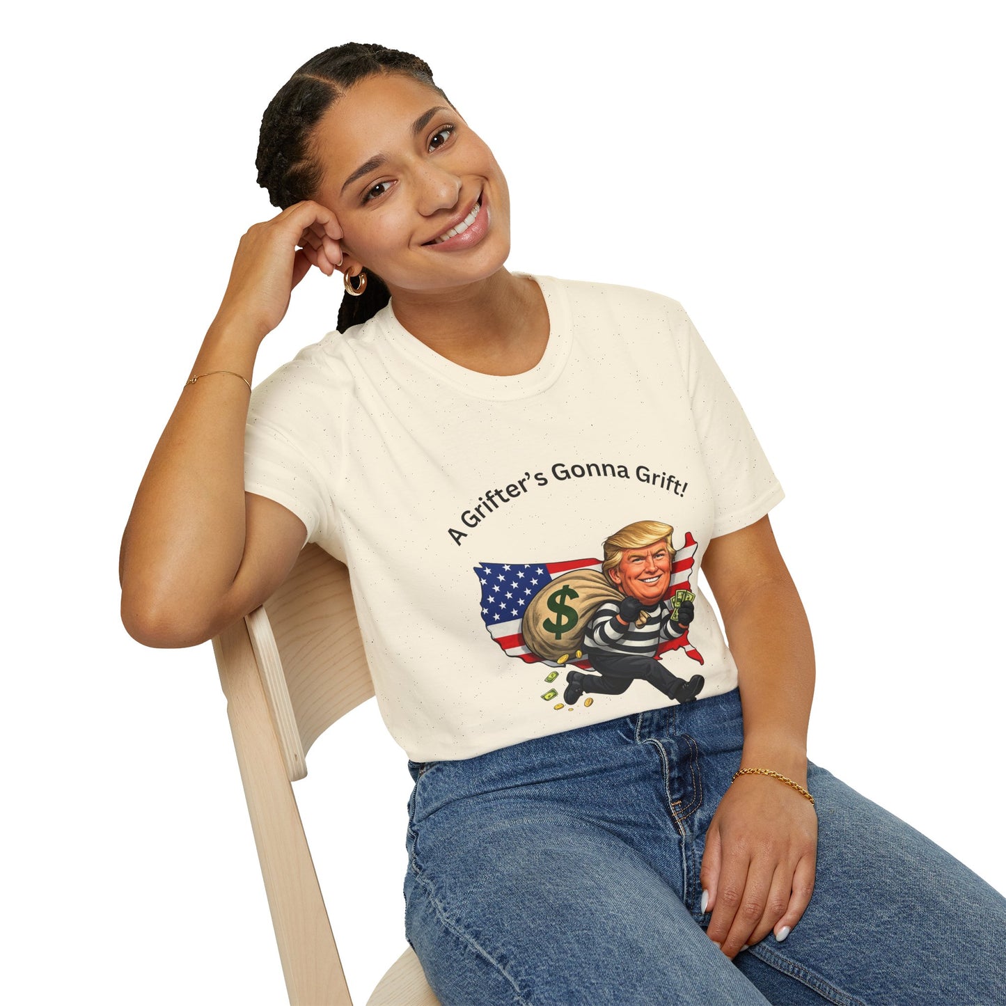 "A Grifter's Gonna Grift" Graphic T-shirt