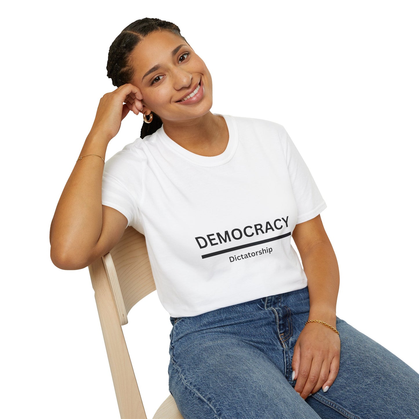 DEMOCRACY Over Dictatorship T-shirt