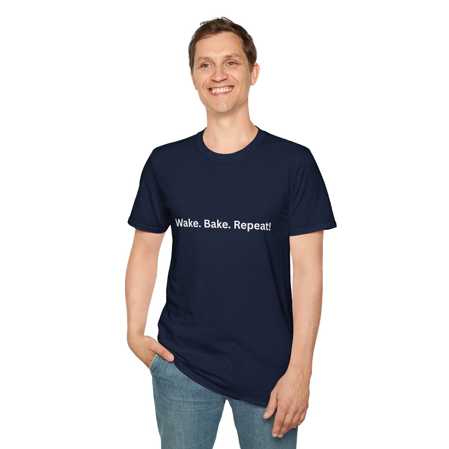 "Wake. Bake. Repeat!" T-Shirt