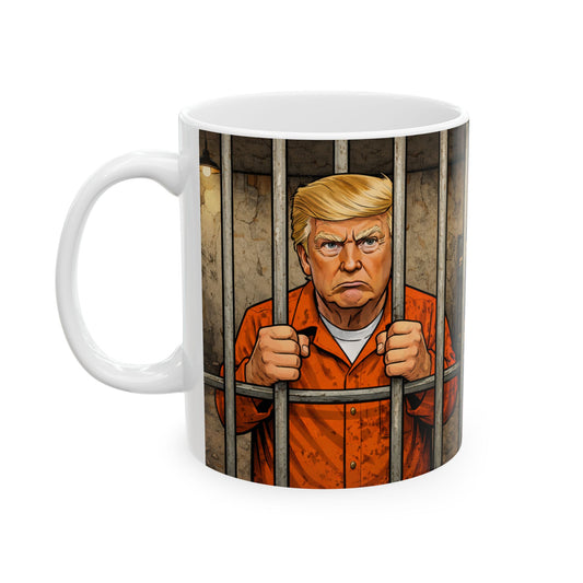 Trump Jail Coffee Mug (11oz or 15oz)