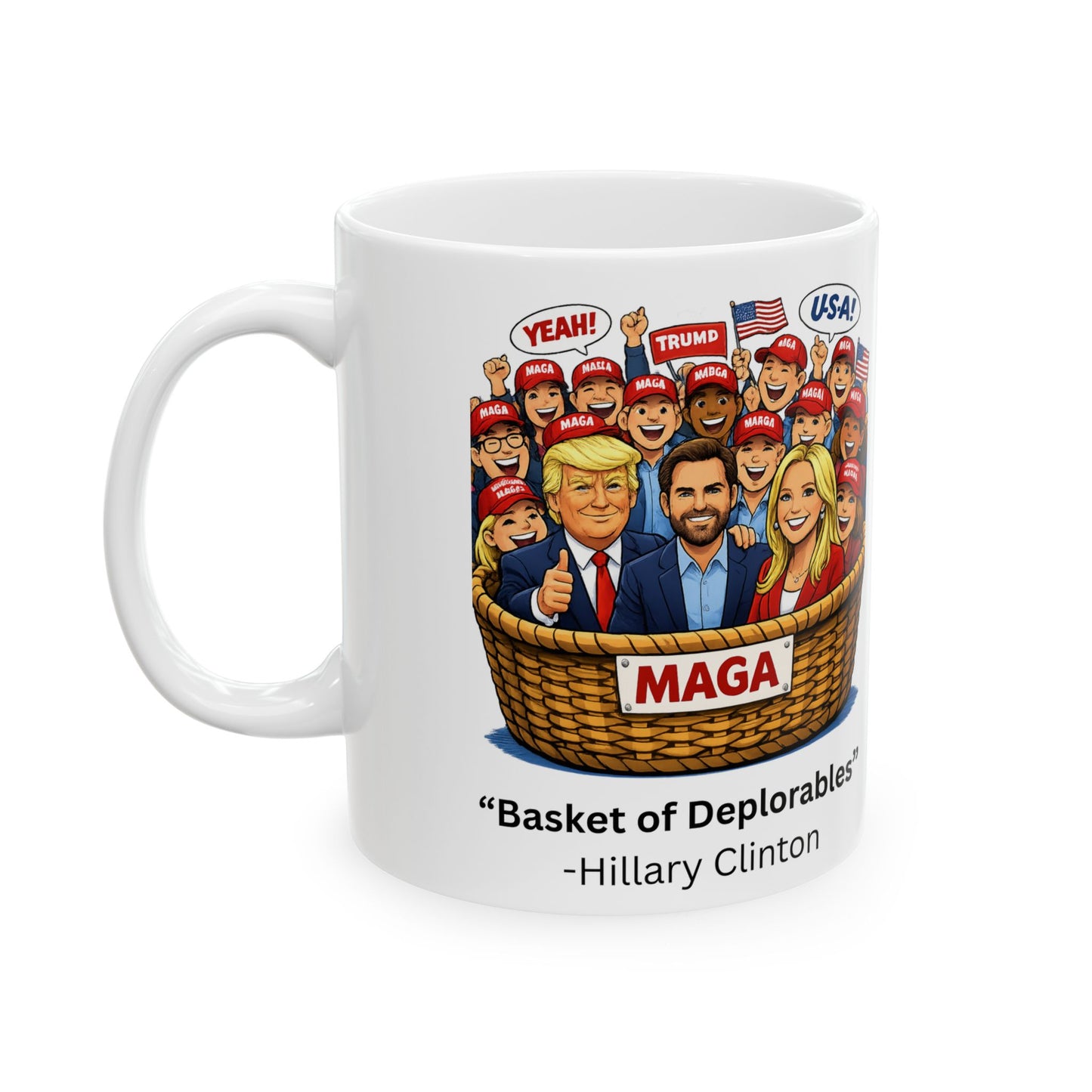 Basket of Deplorables Mug (11oz or 15oz)