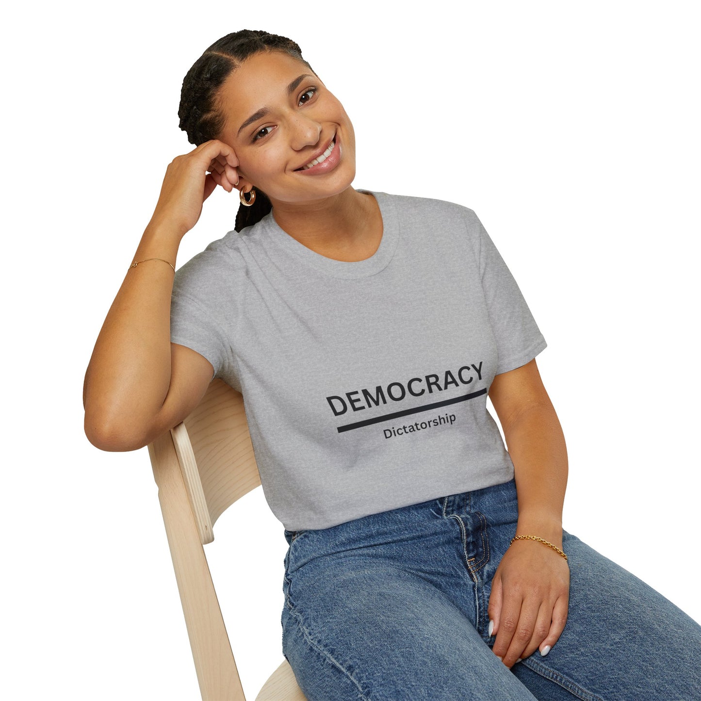 DEMOCRACY Over Dictatorship T-shirt