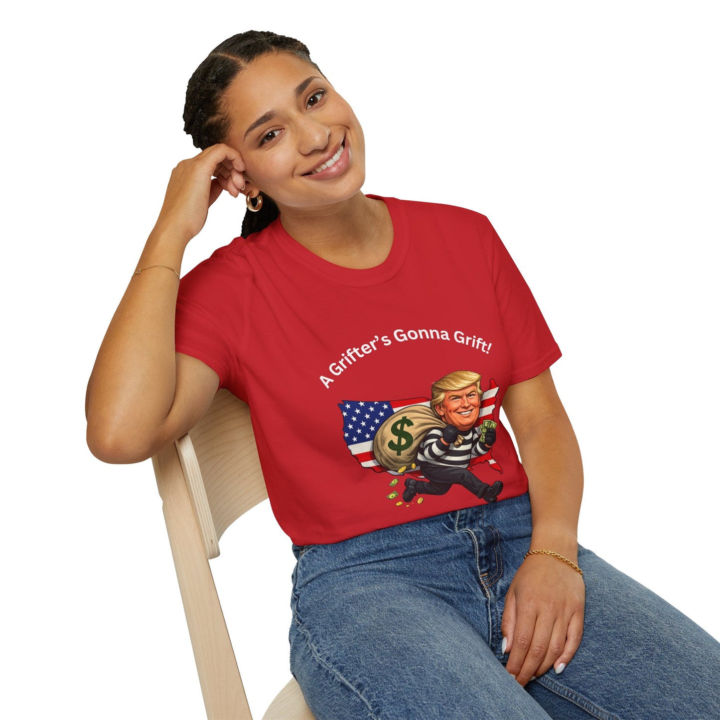 "A Grifter's Gonna Grift" Graphic T-shirt