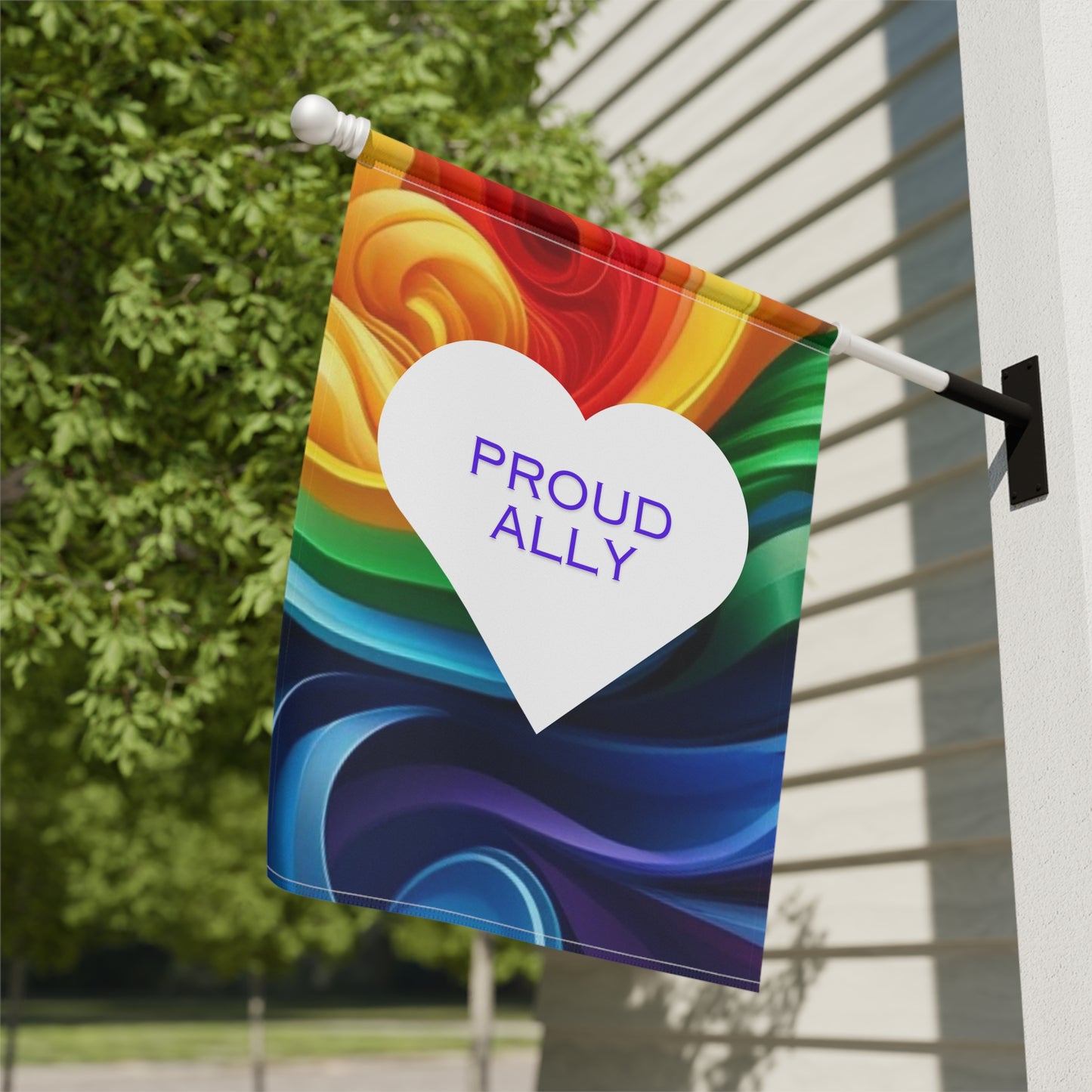 LGBTQ Ally Garden & House Banner