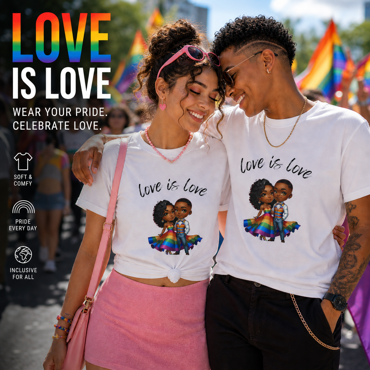 "Love is Love" Women's T-shirt