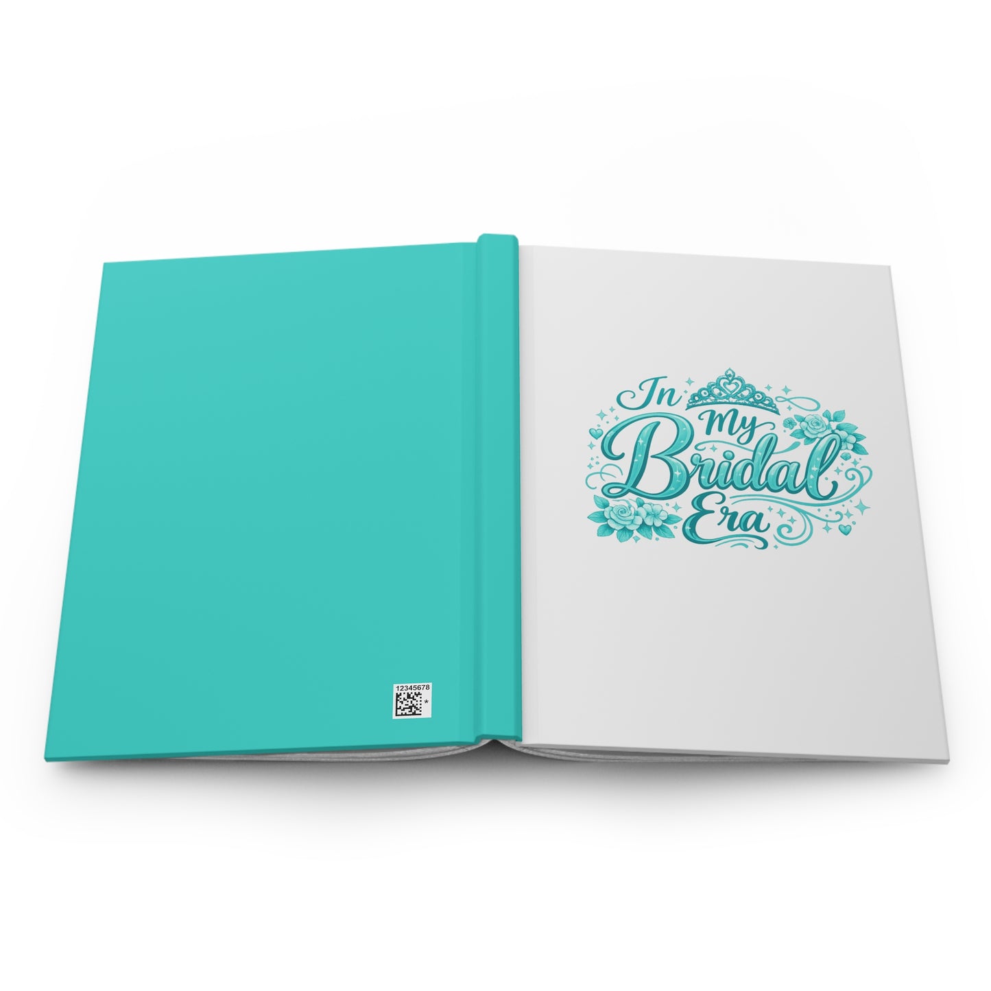 In My Bridal Era Teal Hardcover Journal