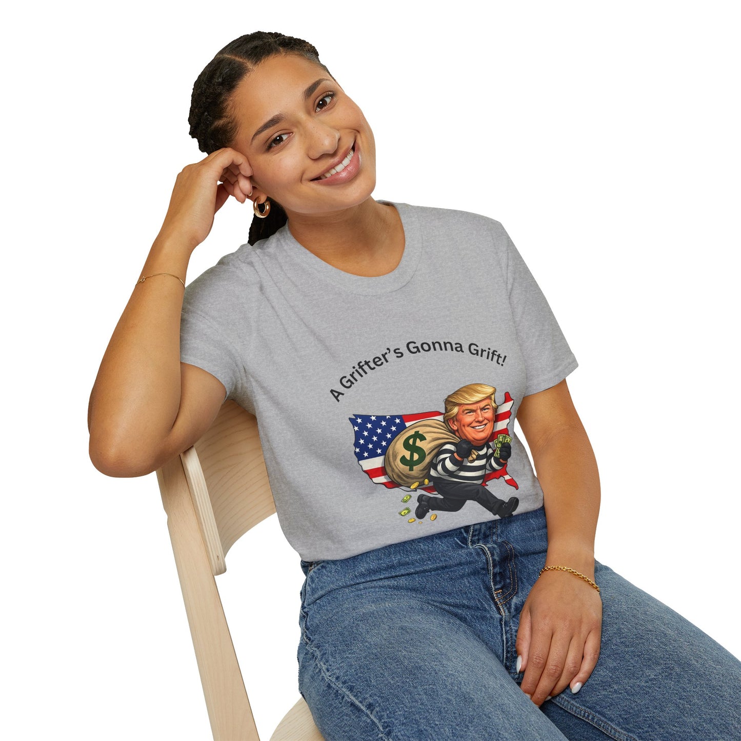 "A Grifter's Gonna Grift" Graphic T-shirt