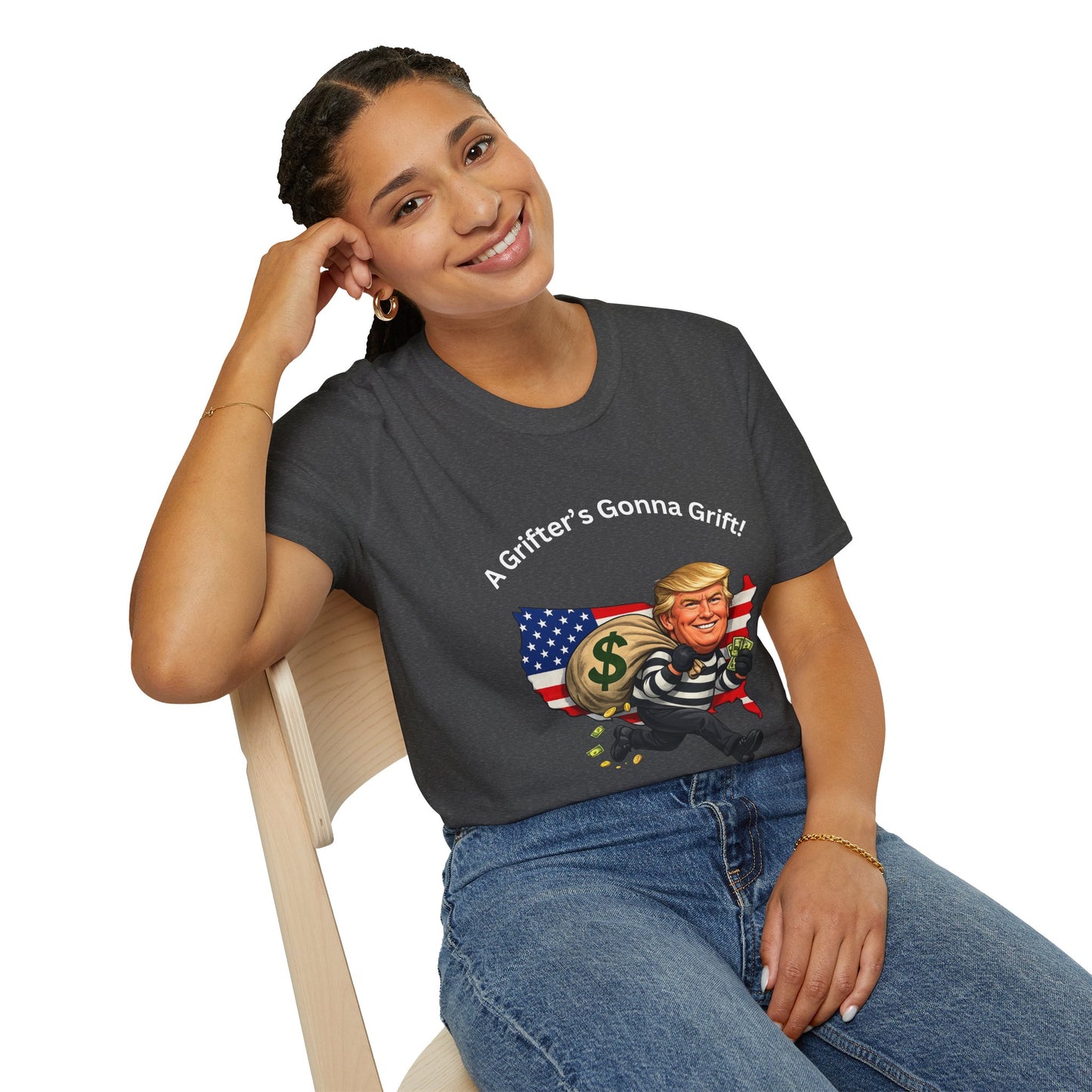 "A Grifter's Gonna Grift" Graphic T-shirt