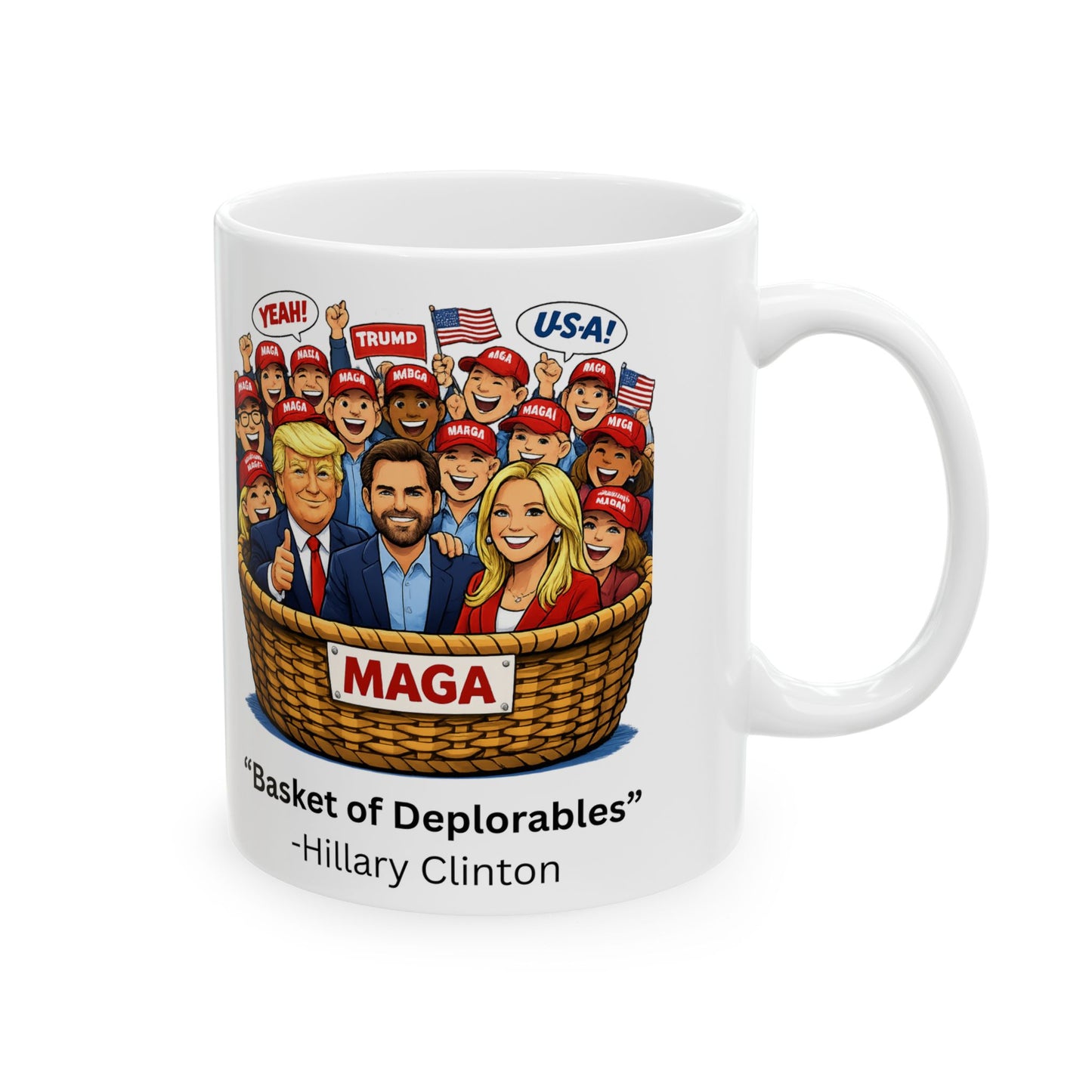 Basket of Deplorables Mug (11oz or 15oz)