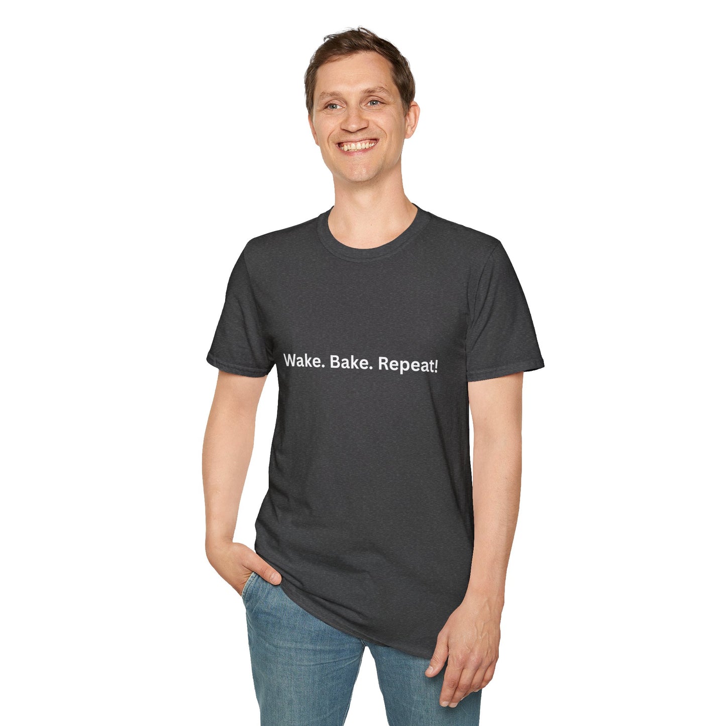 "Wake. Bake. Repeat!" T-Shirt
