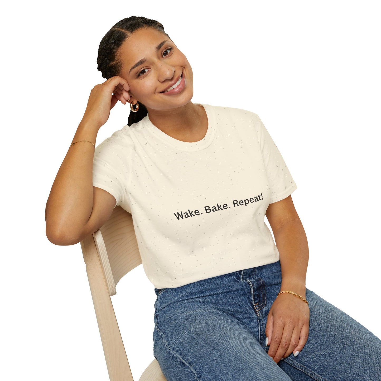 "Wake. Bake. Repeat!" T-Shirt