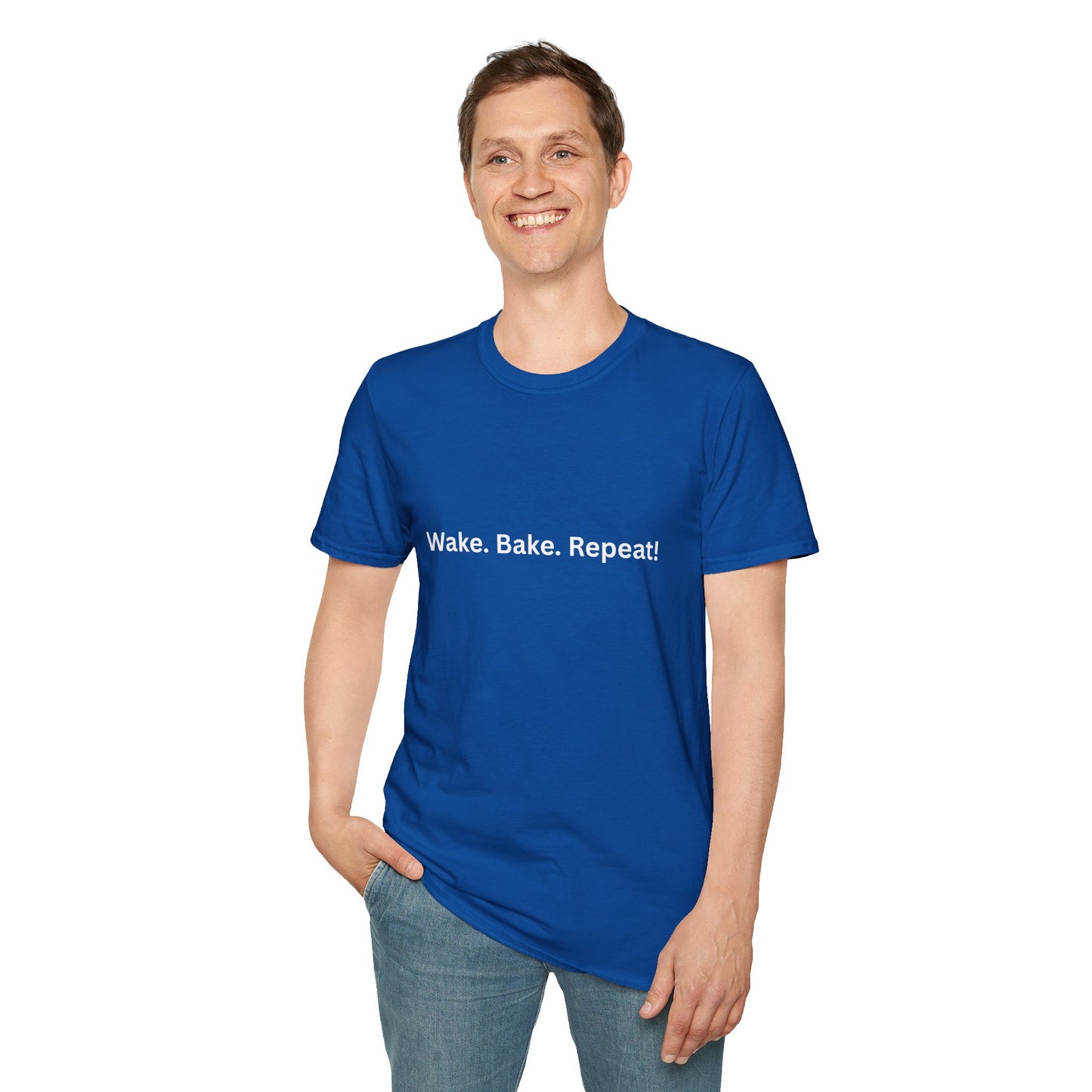 "Wake. Bake. Repeat!" T-Shirt