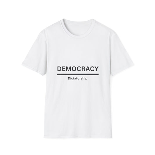 DEMOCRACY Over Dictatorship T-shirt