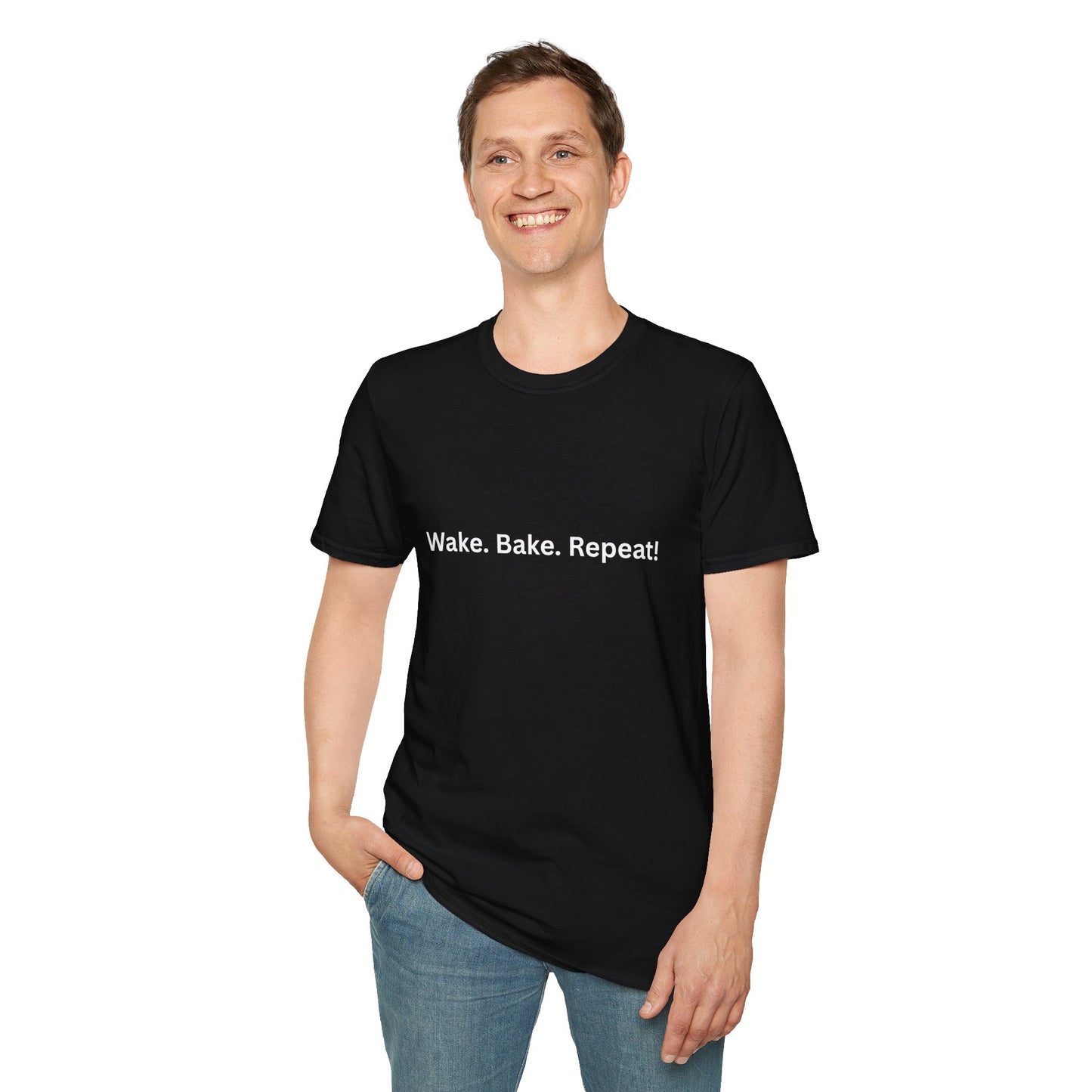 "Wake. Bake. Repeat!" T-Shirt